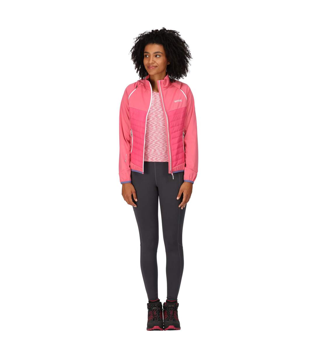 Womens/ladies Steren Hybrid Jacket Fruit Dove Regatta-1