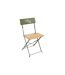 Lot de 2 Chaises Pliantes Bella Vita 81cm Kaki