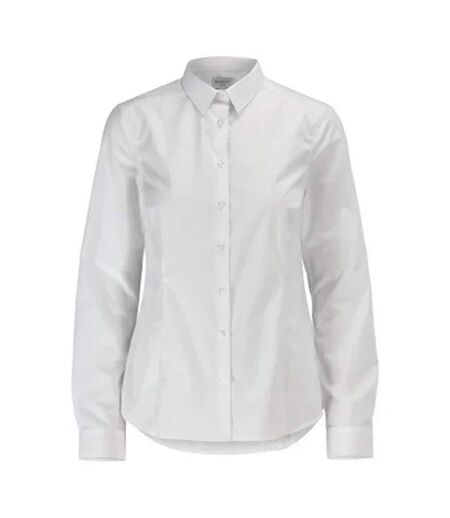 Mens Frontline Poplin Shirt White Mascot
