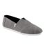 Mens Alpargata Classic Canvas Espadrilles Grey Toms-4