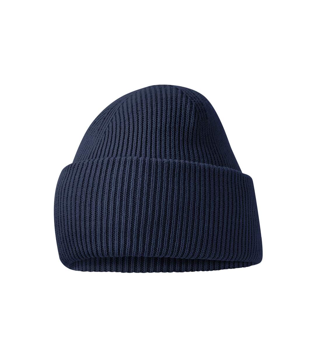 Bonnet Classic Adulte Bleu Marine Français Beechfield-2