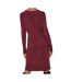 Robe Pull Bordeaux Femme Vero Moda Meghan - S