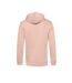 B&C Mens Organic Hooded Sweater (Soft Rose) - UTBC4690
