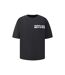T-shirt Homme Noir Pretty Boy Ugly World-1