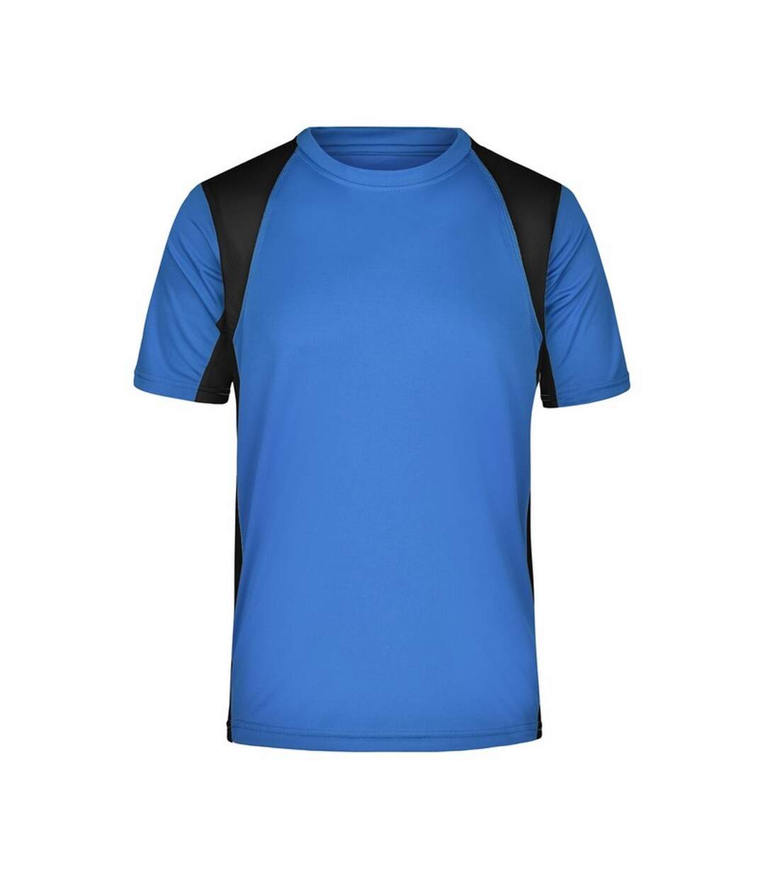 T-shirt Course À Pied Homme Bleu Roi Noir James And Nicholson-1