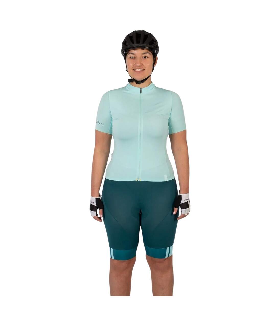 Womens/ladies Full Zip Raglan Jersey Glacier Blue Endura-1