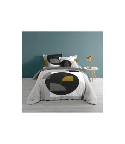 Parure de Lit 3 Pièces Kolpi 240x220cm Gris