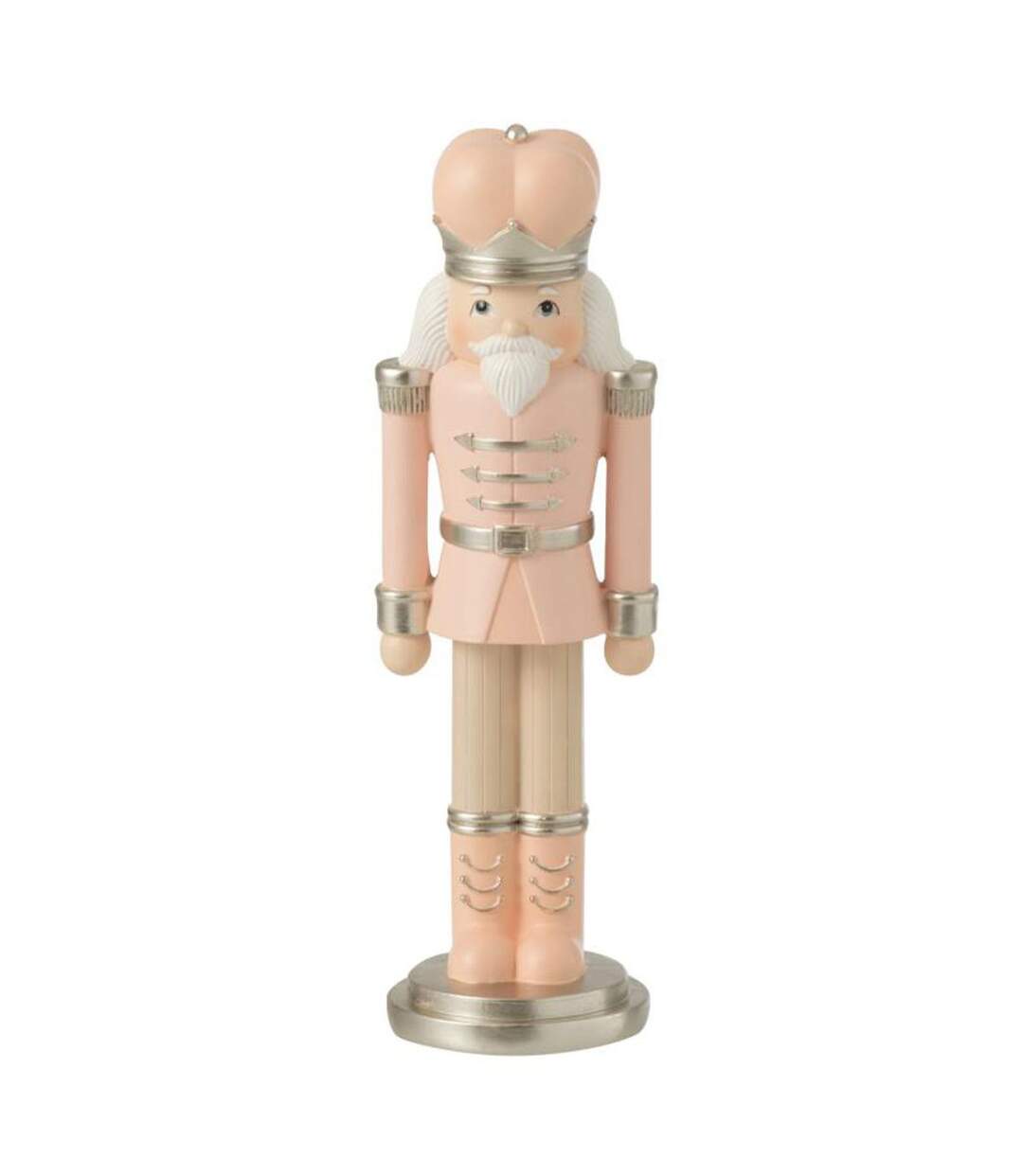 Statuette Déco Casse Noisette 28cm Rose-1