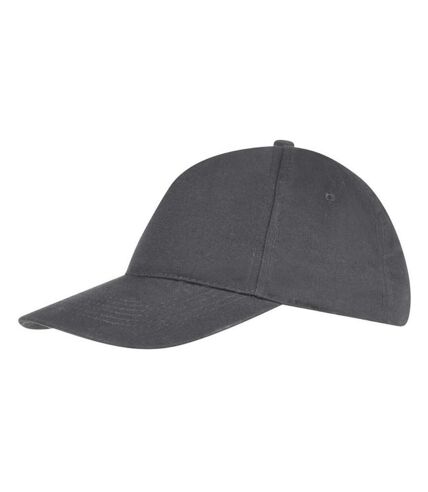 SOLS Unisex Sunny 5 Panel Baseball Cap (Dark Gray)