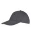 Sunny casquette adulte gris foncé SOLS-3