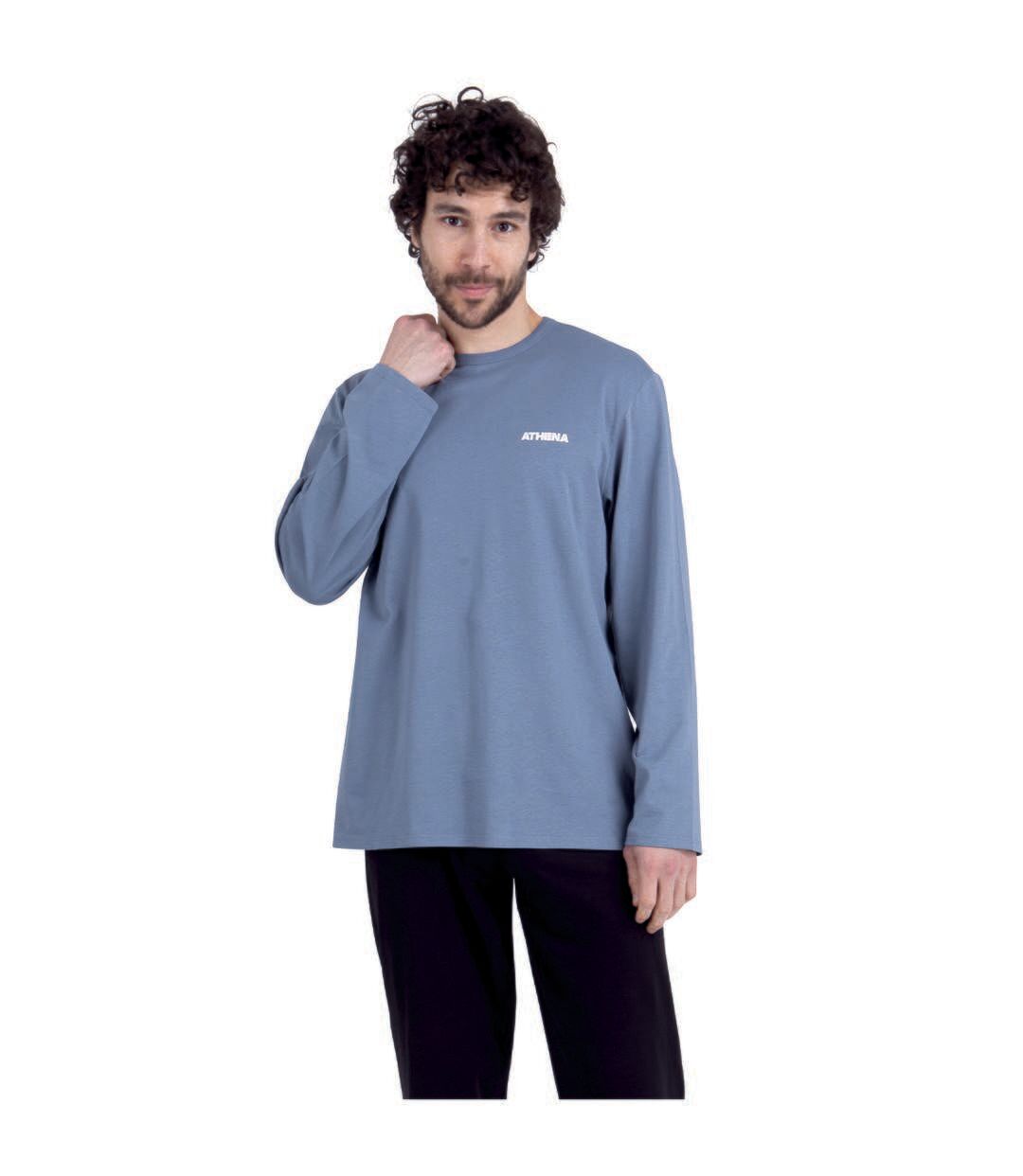Pyjama long homme My Petit Prix Athena-1