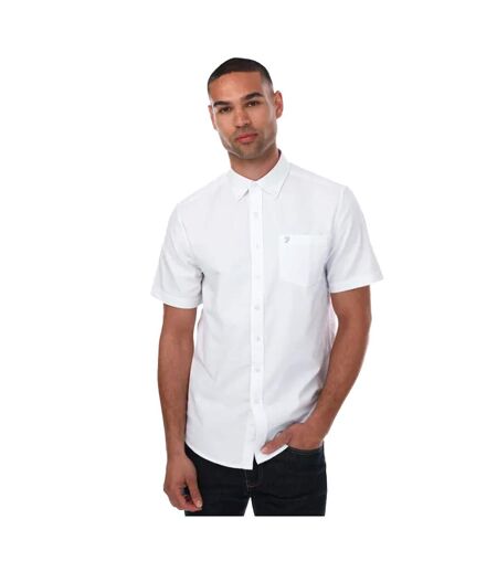 Chemise manches courtes drayton homme blanc Farah
