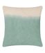 Mizu dip dye square cushion cover 50cm x 50cm eucalyptus Furn