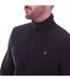 Mens Rush Quarter Zip Fleece Top Navy Farah-4