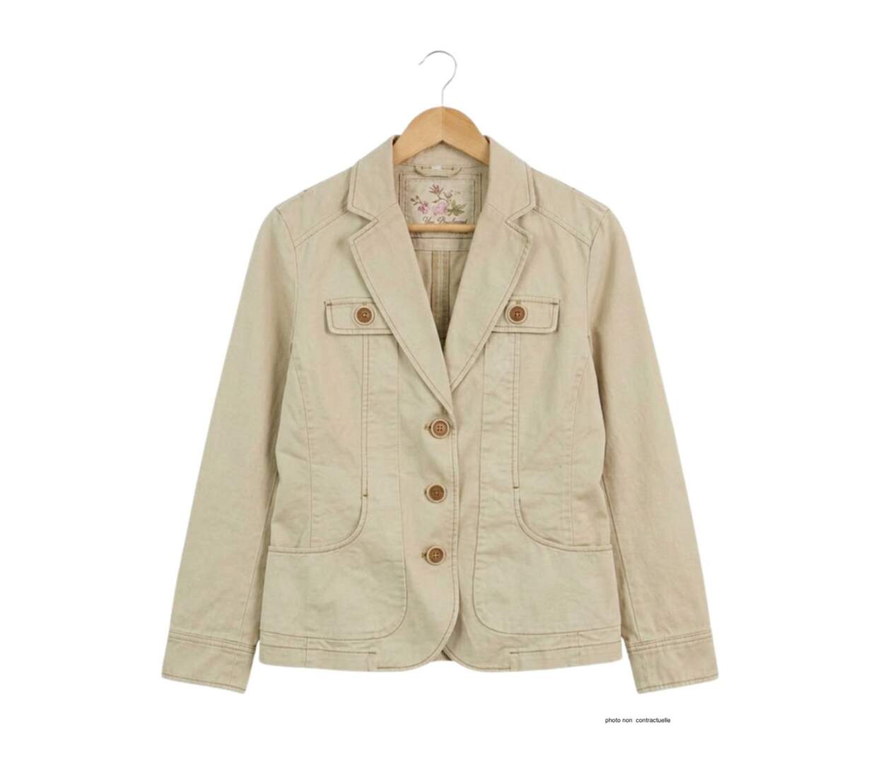 Veste tissu extensible femme MAYFLOWER SE1080 : le confort stretch au service de votre élégance-2