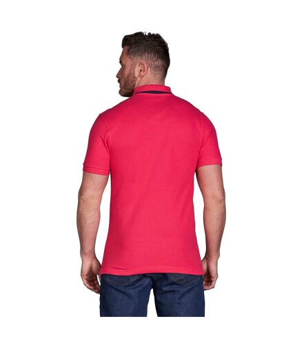 Polo classic homme rose vif Raging Bull