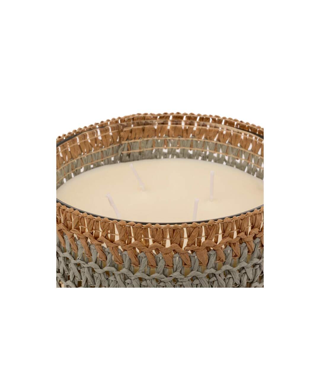 Bougie Parfumée en Verre Zaya 1400g Ambre Marocain-2