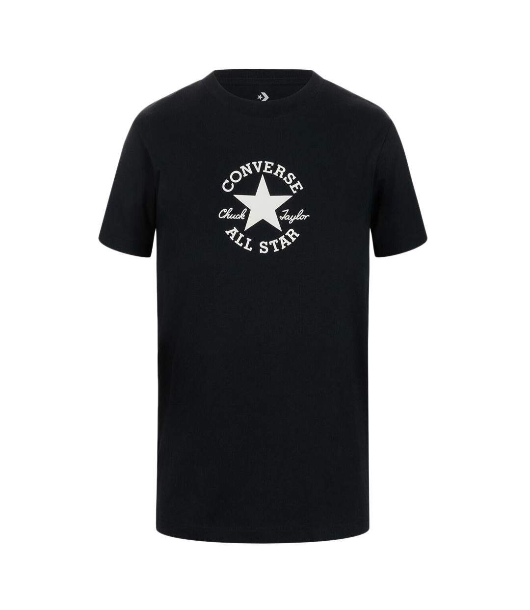 T-Shirt noir homme converse chuck taylor regular t-1