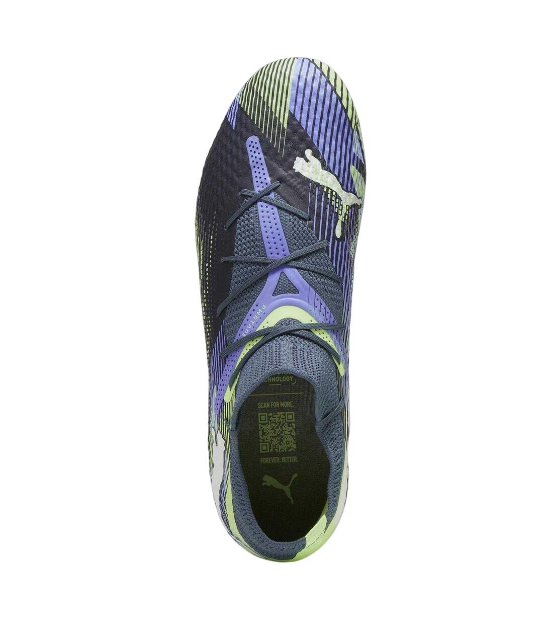 Mens Ultra Match Low Cut Firm Ground Football Boots Grey Skies Puma-3