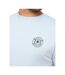 Mens Arkley Embroidered Logo Soft T-shirt Blue Bewley & Ritch-4