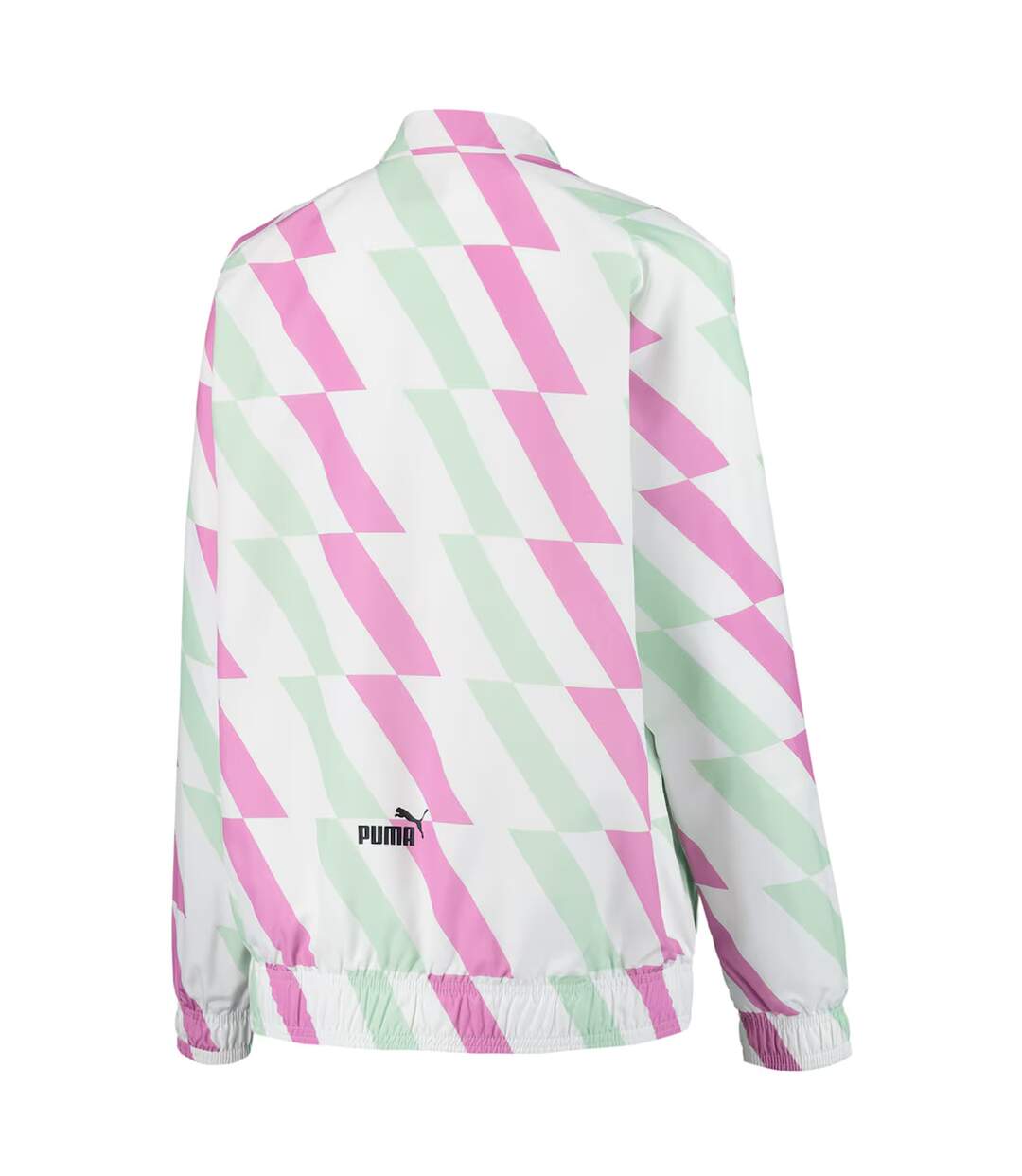 Womens/ladies Prematch Manchester City Fc Jacket  White Puma-2