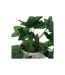 Plante Artificielle en Pot Lierre 24cm Blanc