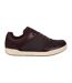Mens Canary Leather Trainers Brown Kangol-1