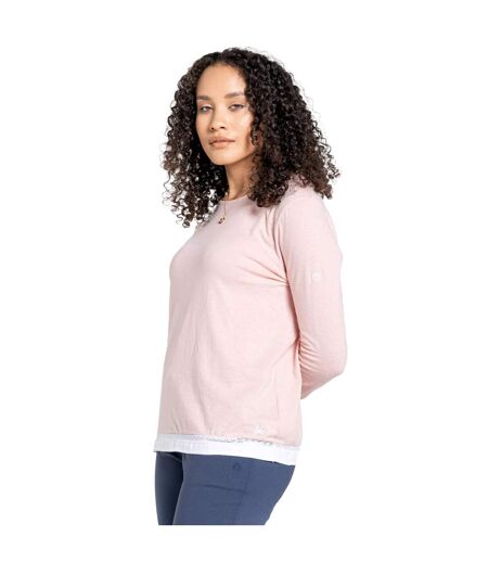 Craghoppers - T-shirt MAGNOLIA - Femme (Rose pâle) - UTCG1719