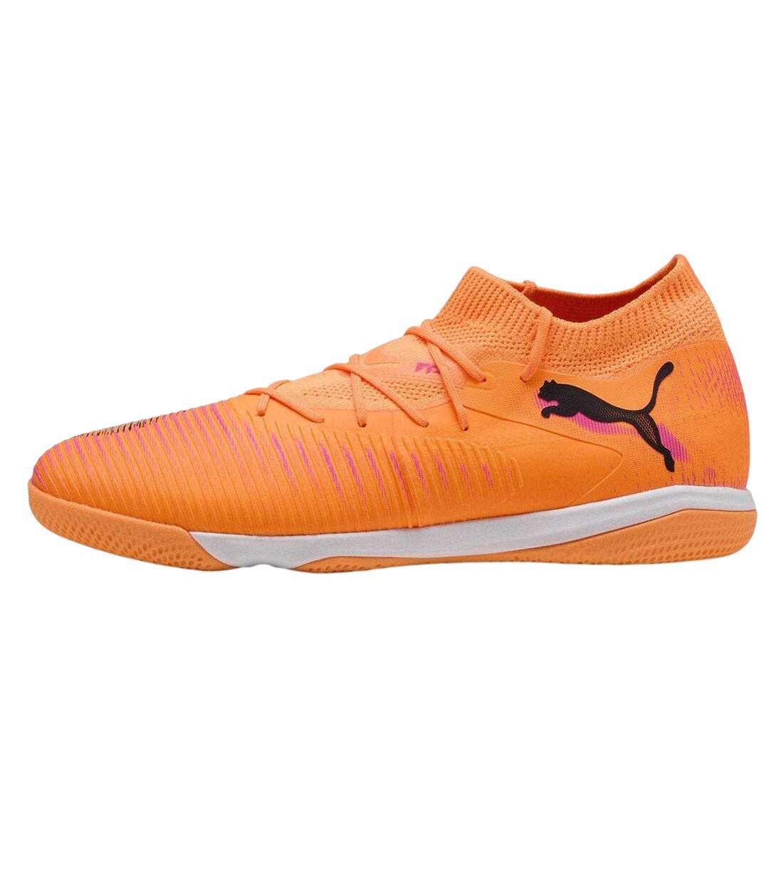 Mens Future 8 Match Flat Indoor Football Shoes Heat Fire Pumice Puma-2