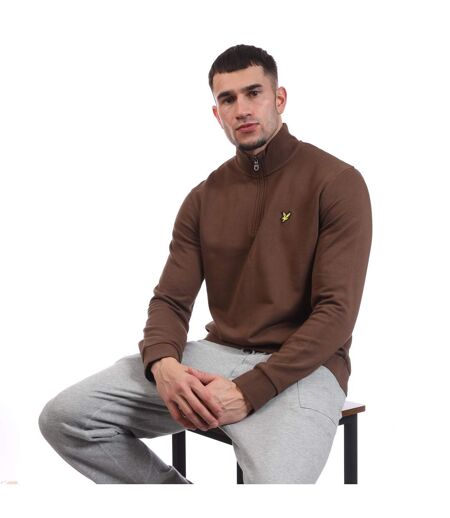 Sweat Homme Marron Lyle & Scott