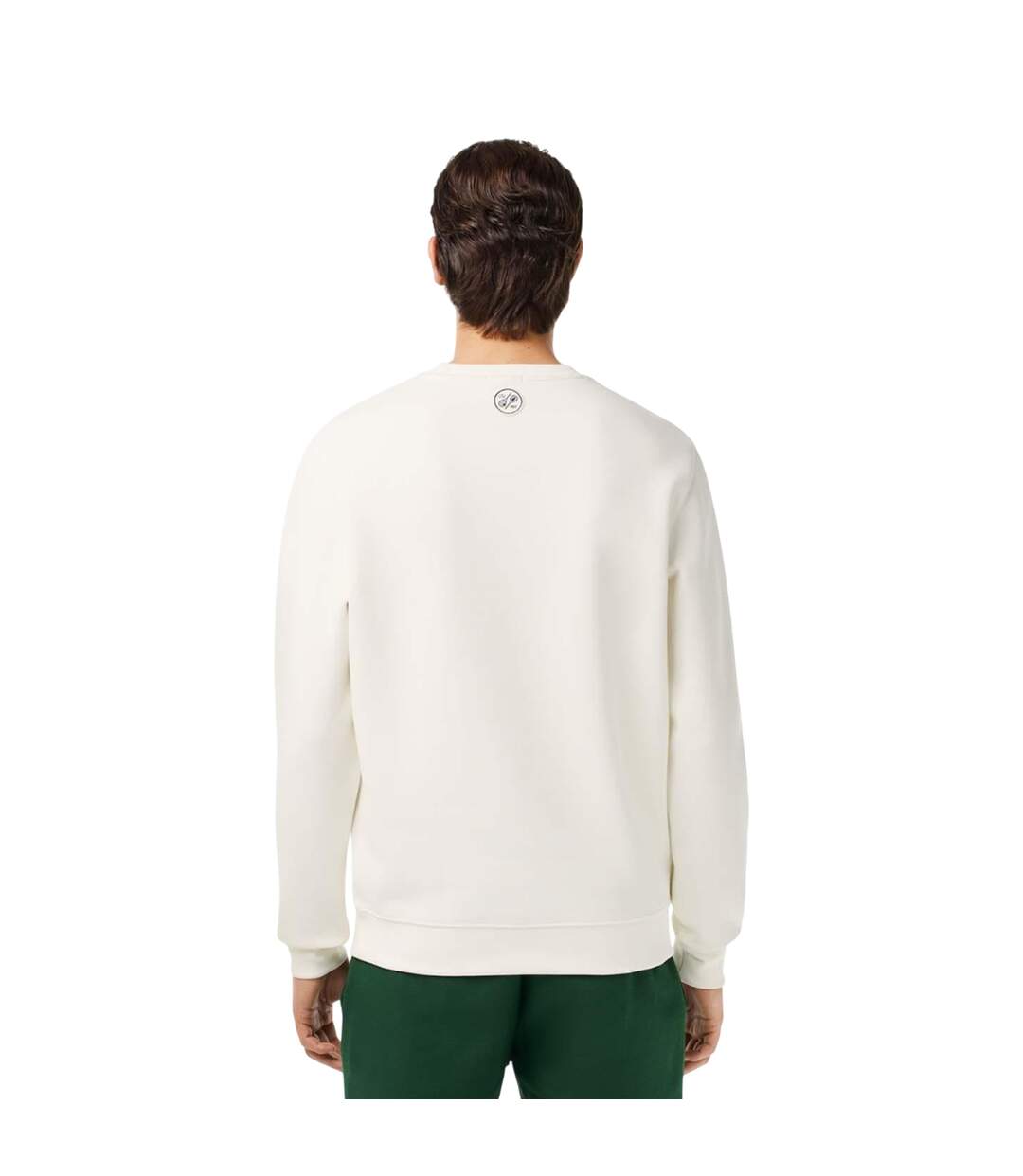 Unisex Adult Sportsuit Rolandgarros Sweatshirt Cream Lacoste-2