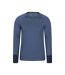 Mens Long-sleeved Base Layer Top Navy Mountain Warehouse-1