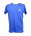 T shirt homme TED LAPIDUS en Coton Confort et Qualité CASSIEN Col Rond Bleu