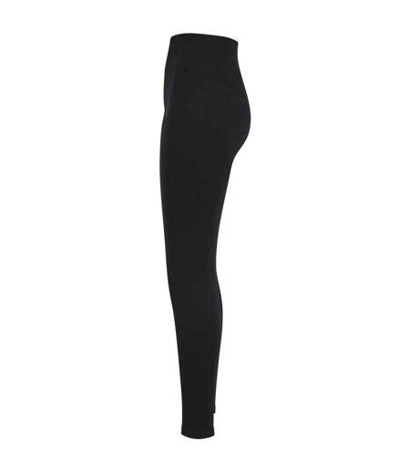 Womens/ladies sculpting leggings black Tombo