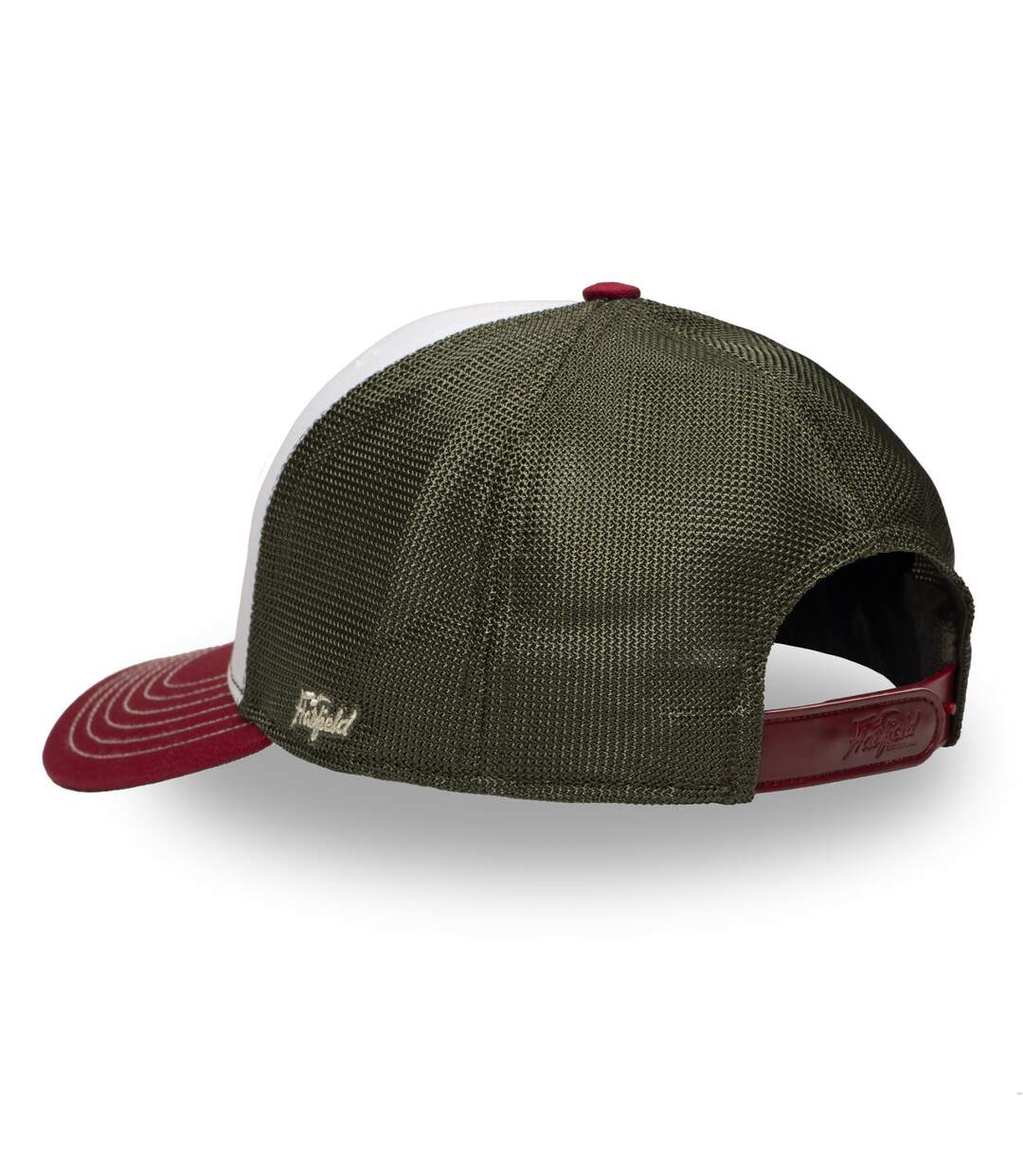 Casquette trucker avec filet semi curved avec patch Rodeo Hatfield-3