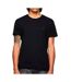 T-shirt Noir Homme Diesel Ronnie - L