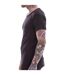 Pack Of 3  Mens Thermal V Neck Short-sleeved Base Layer Top  Black Heatforce-3