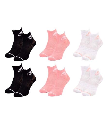 Chaussettes KAPPA QUARTER - Pack de 6 pcs 0959