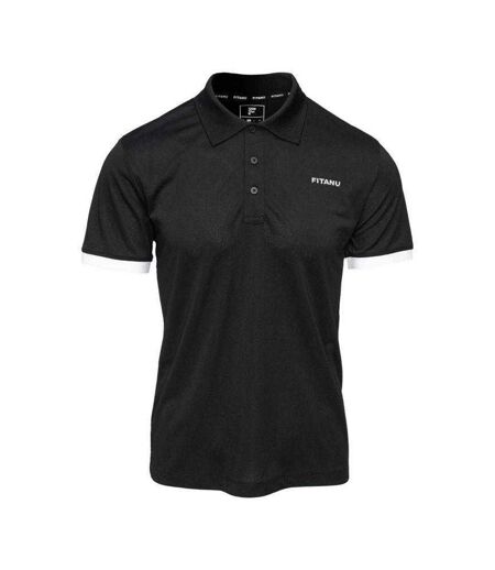 Polo Flin Homme Noir Fitanu