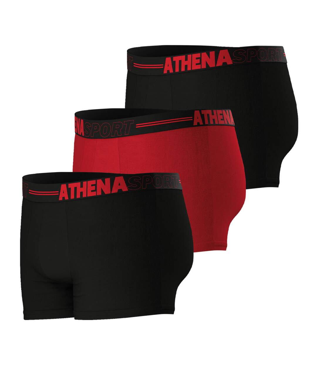 Lot de 3 boxers homme Athena-1