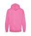 Sweat À Capuche Softstyle Adulte Rose Foncé Gildan-2
