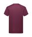T-shirt Original Homme Bordeaux Fruit Of The Loom-2
