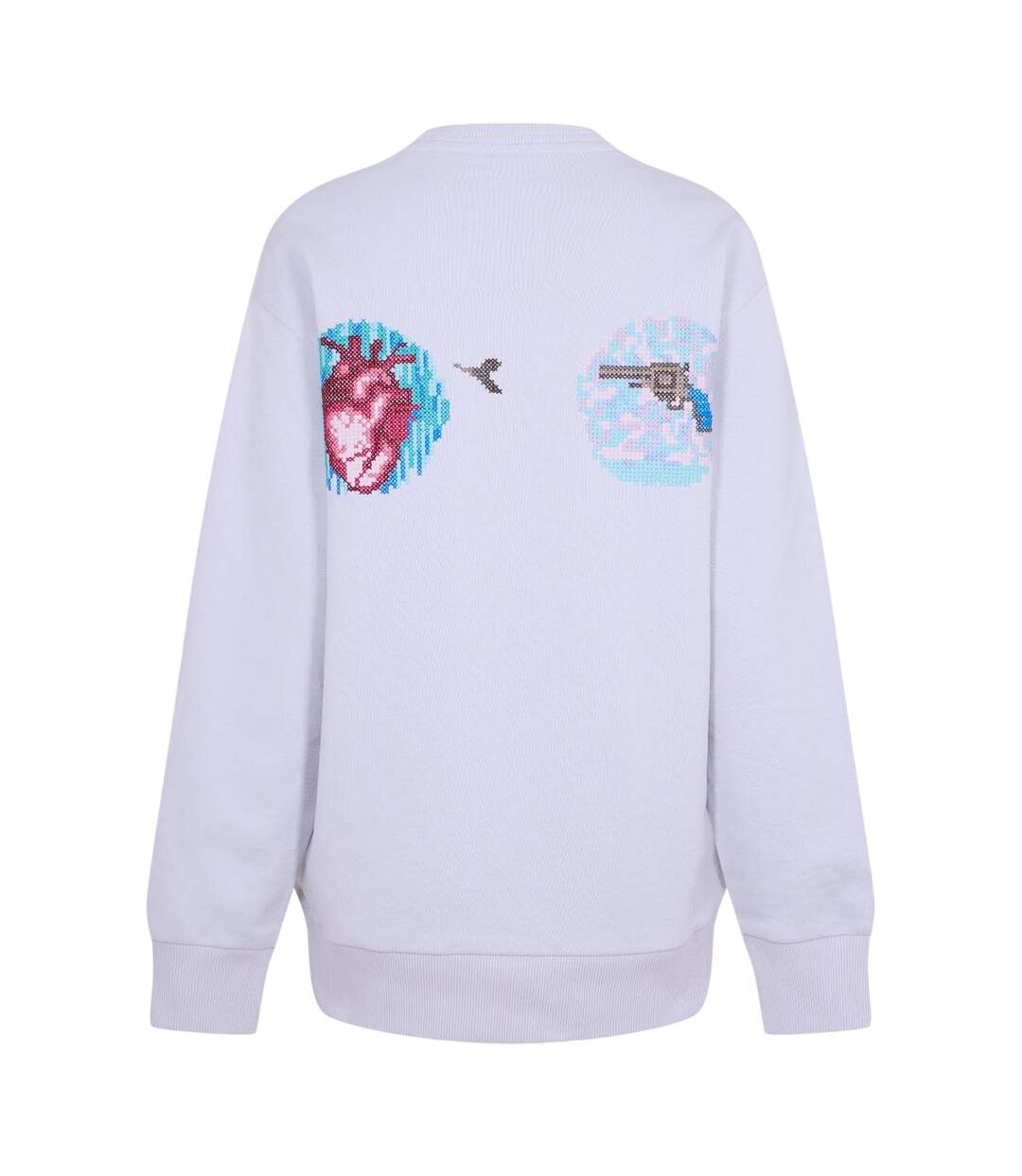 Sweat Manches Longues Femme Gris Diadora-2