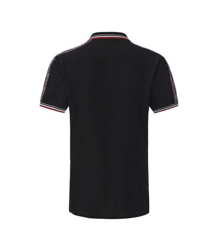 Polo Motif/style Logo Homme Noir Pretty Green