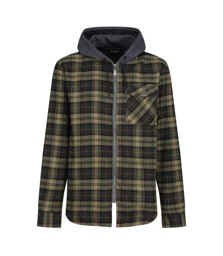 Mens Checked Jacket Dark Khaki Regatta Professional