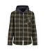 Mens Checked Jacket Dark Khaki Regatta Professional-1