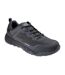 Mens Bondsteel Low Shoes Black Grey Silver Magnum-1