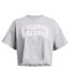 T-shirt court femme gris Under Armour-1