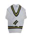 Pull homme blanc éteint/vert/ambre Carta Sport-1