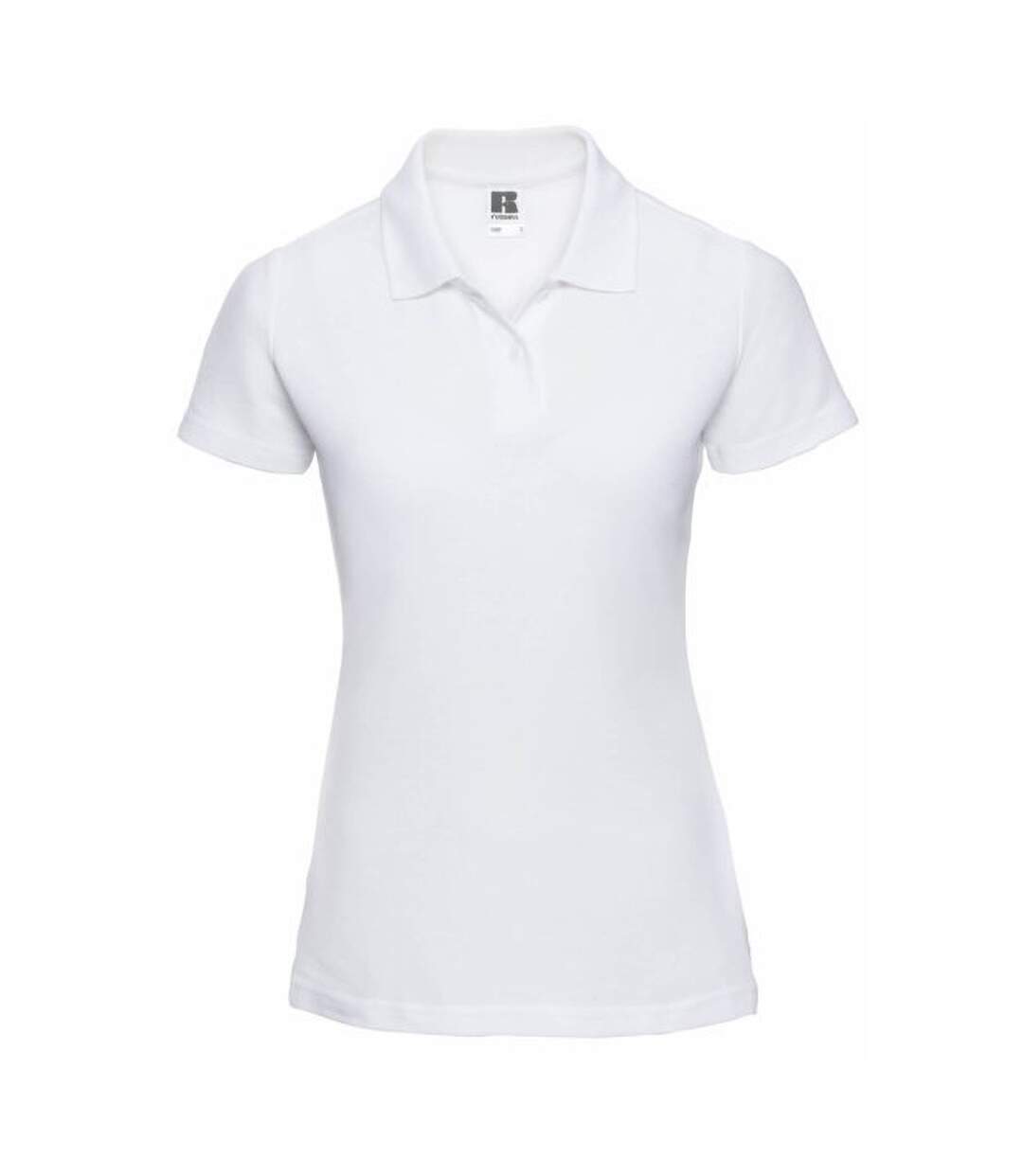 Polo à manches courtes  pour femme blanc Jerzees Colours-1